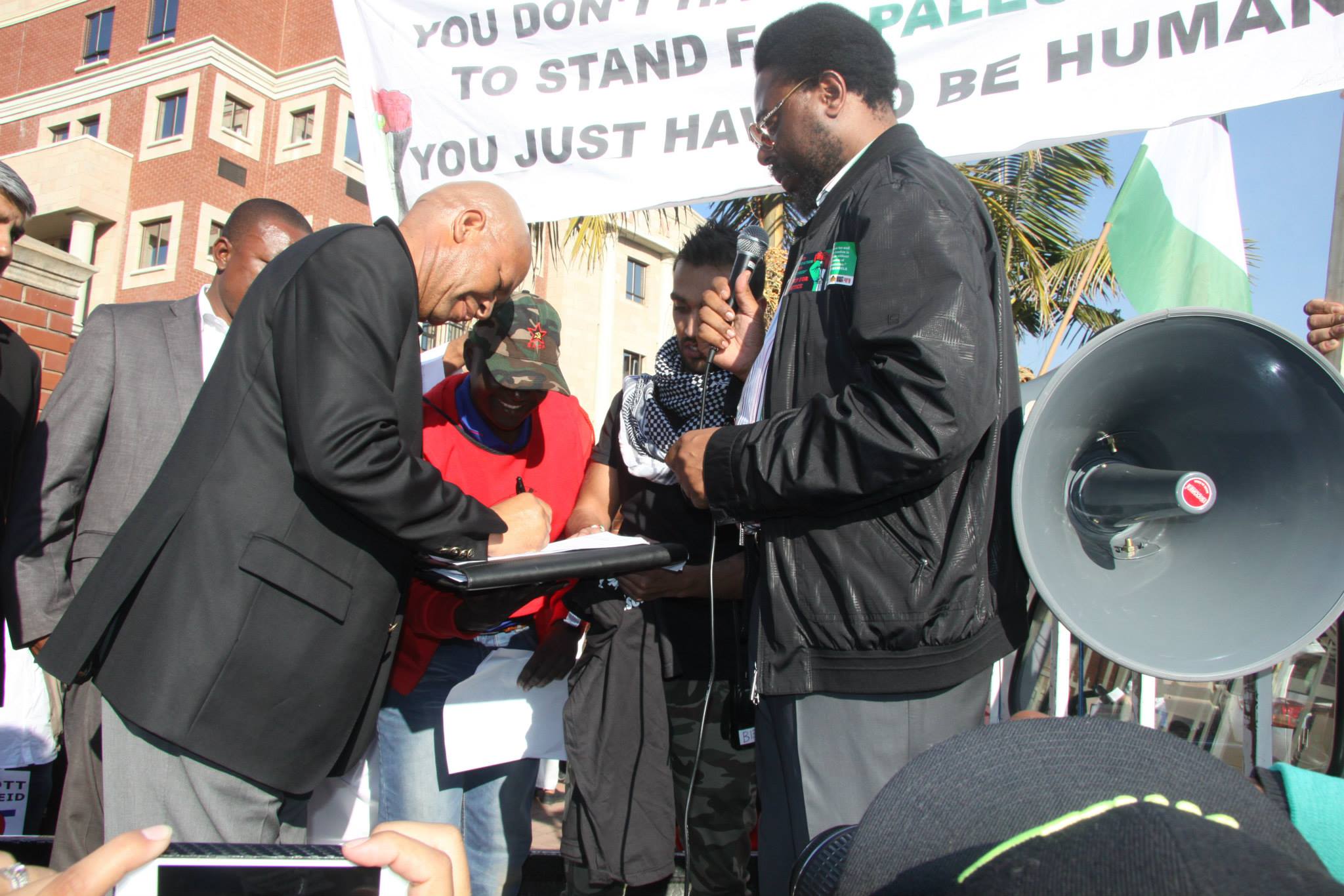 BDS protest at Polokwane, Limpopo