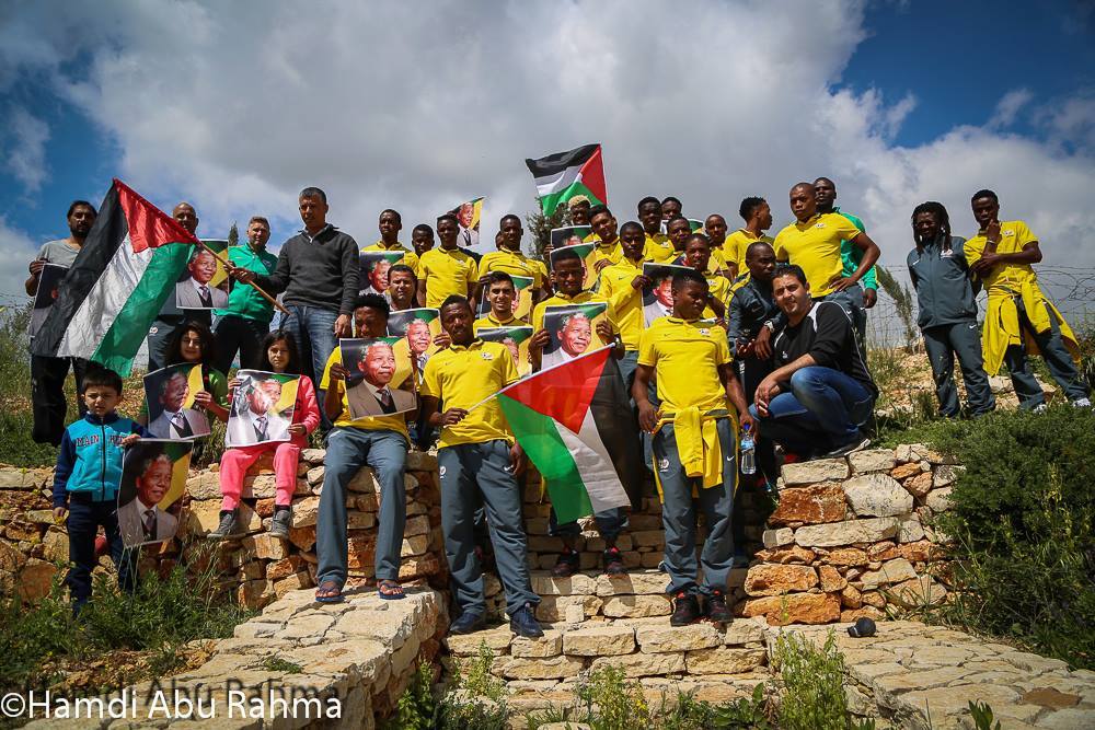SA U23 Soccer Squad in Palestine