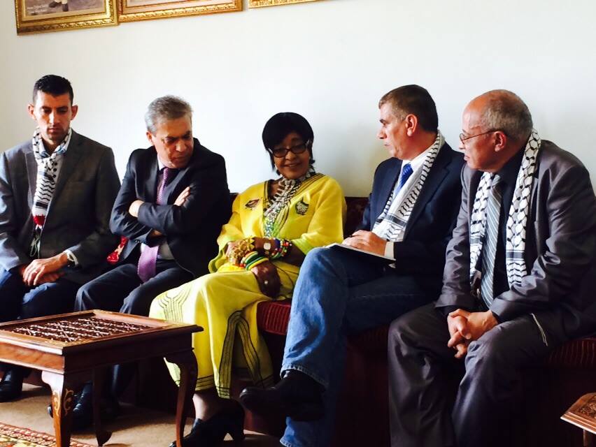 Palestine Meeting with Winnie Mandela