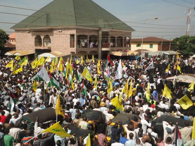 Nigeria in solidarity with Palestine/Gaza